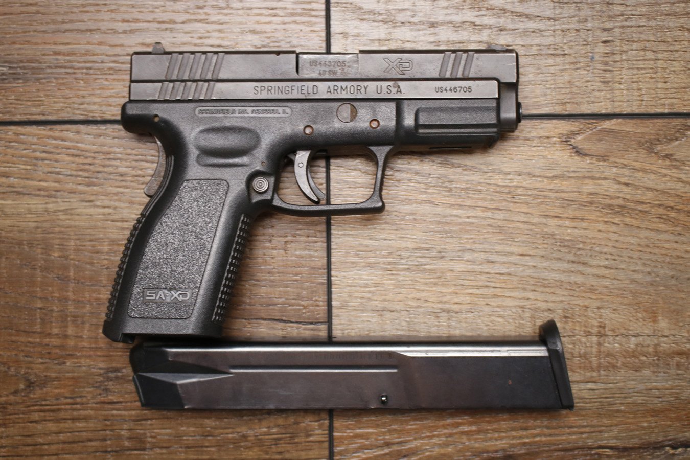 SPRINGFIELD XD-40 40 S&W Police Trade-In Pistol